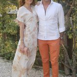 Olivia de Borbón y Julián Porras en el torneo de polo Engel & Wölkers celebrado en Mallorca