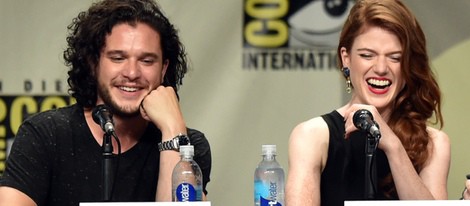 Kit Harington y Rose Leslie en la Comic-Con 2014