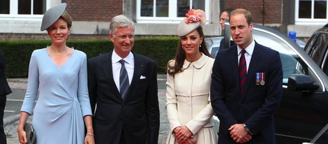 Los Reyes de Bélgica y los Duques de Cambridge en los actos por el centenario del estallido de la I Guerra Mundial