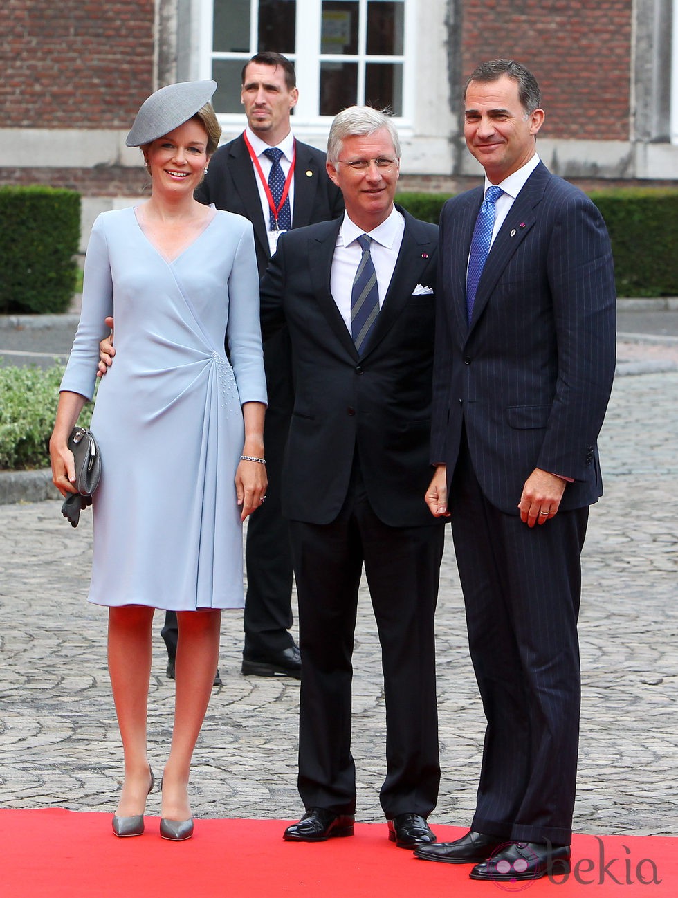 Los Reyes de Bélgica y el Rey de España en el centenario del estallido de la I Guerra Mundial