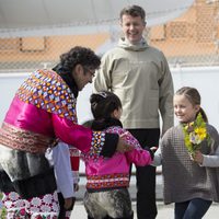 La Familia Real danesa de visita oficial en Groenlandia