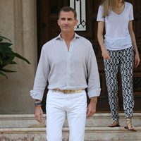 Felipe VI posa en Marivent en su primer verano como Rey de España