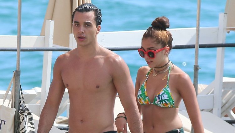 Lourdes Leon y Timor Steffens, nuevo novio de Madonna, en la Costa Azul