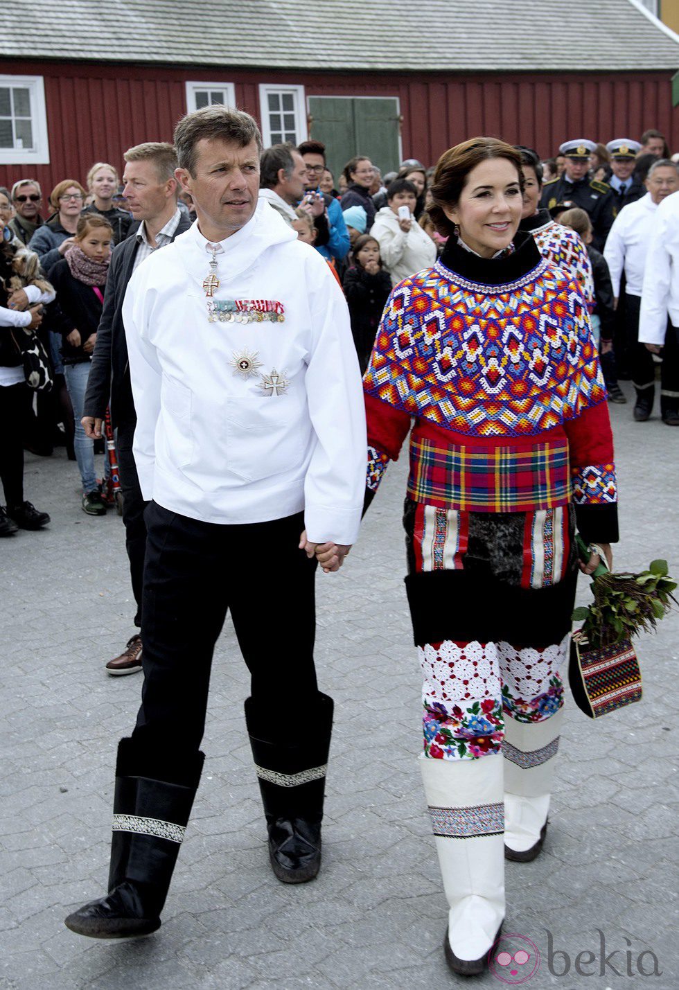 Los Príncipes de Dinamarca en Qaqortoq