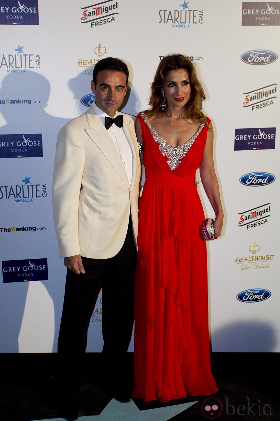 Enrique Ponce y Paloma Cuevas en la Starlite Gala 2014