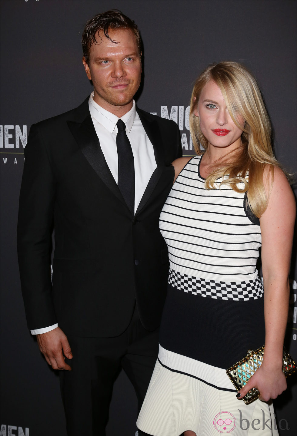 Jim Parrack y Leven Rambin en el 'Broadway Opening Night'