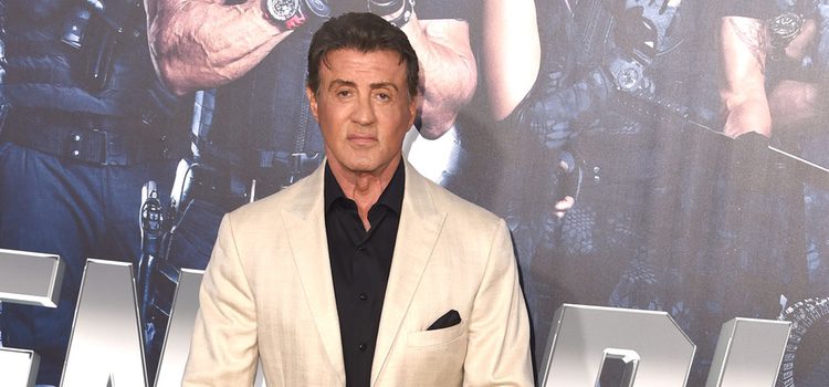 Sylvester Stallone en el estreno de 'Los mercenarios 3' en Los Angeles