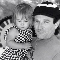 Robin Williams y su hija Zelda