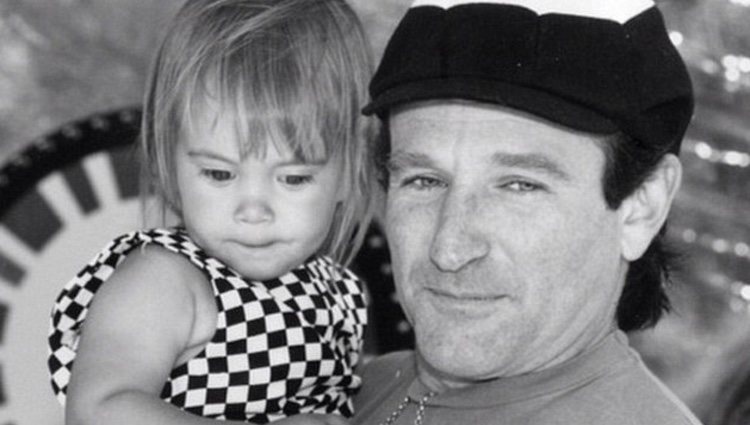 Robin Williams y su hija Zelda