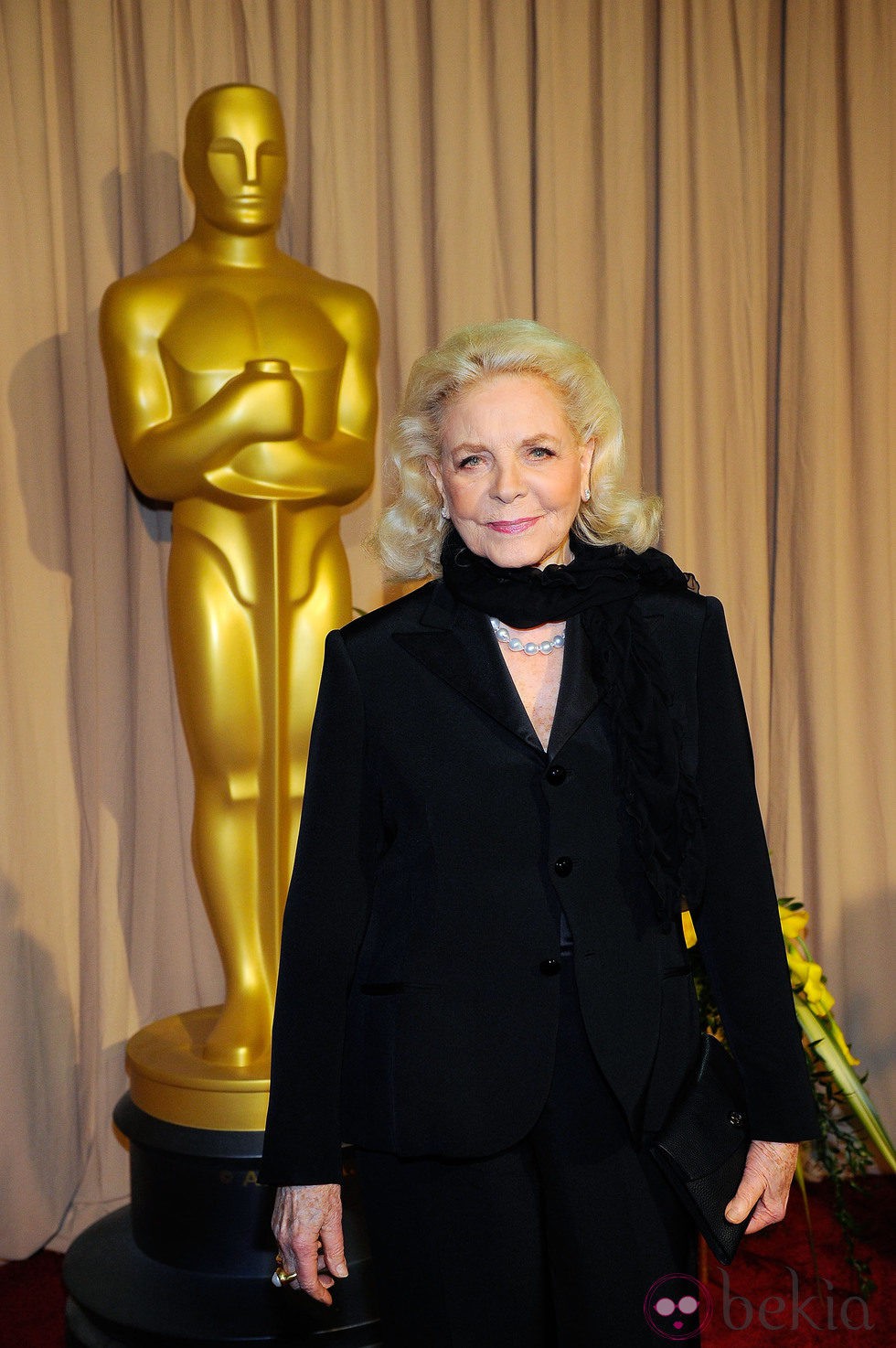 Lauren Bacall en la entrega de los Oscar 2010