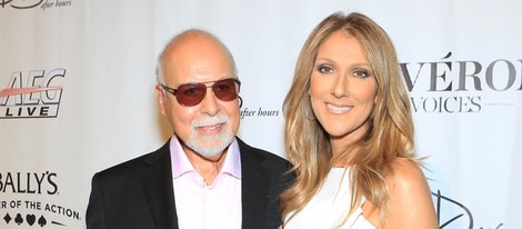 René Angelil y Céline Dion 