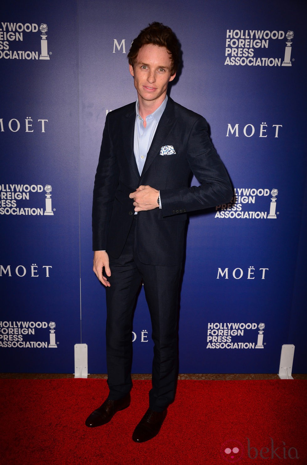 Eddie Redmayne en el Banquete de Caridad de la HFPA