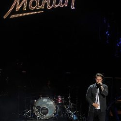 Dani Martín durante su concierto en el Starlite Festival de Marbella