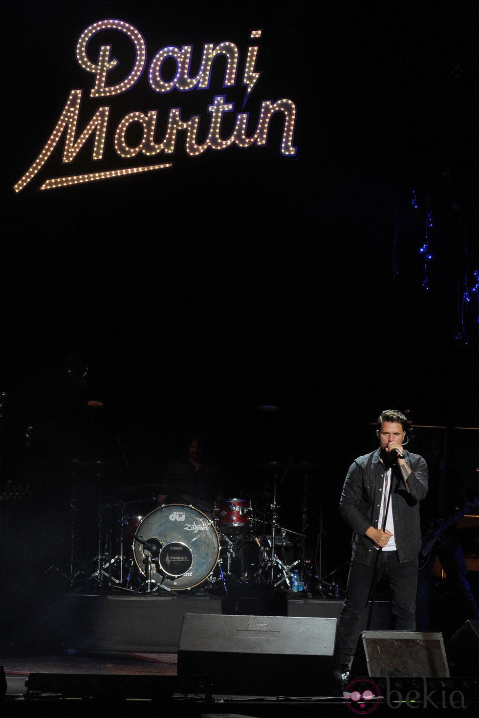 Dani Martín durante su concierto en el Starlite Festival de Marbella