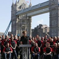 El Príncipe Harry en la presentación de los Invictus Games