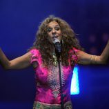 Rosario Flores actuando en el Starlite Festival de Marbella 2014