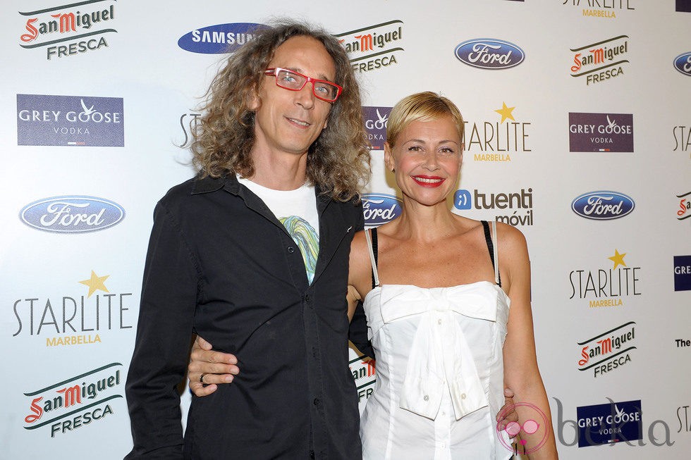 Esther Arroyo y Antonio Navajas en el concierto de Tom Jones en el Starlite Festival 2014