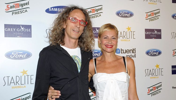 Esther Arroyo y Antonio Navajas en el concierto de Tom Jones en el Starlite Festival 2014