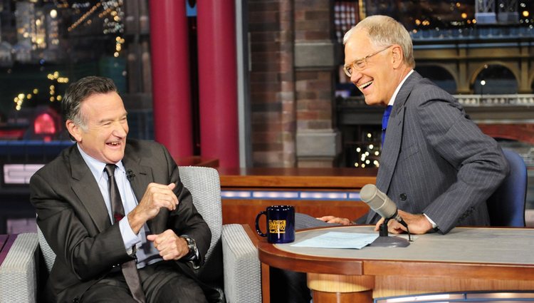 Robin Williams en el programa de David Letterman