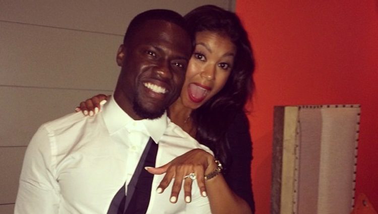 Kevin Hart y Eniko Parrish recién comprometidos