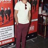 Daniel Muriel en el estreno de 'Feelgood' en Madrid