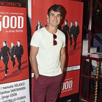 Daniel Muriel en el estreno de 'Feelgood' en Madrid