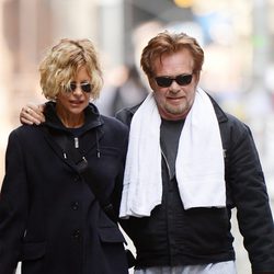 Meg Ryan y John Mellencamp en Nueva York