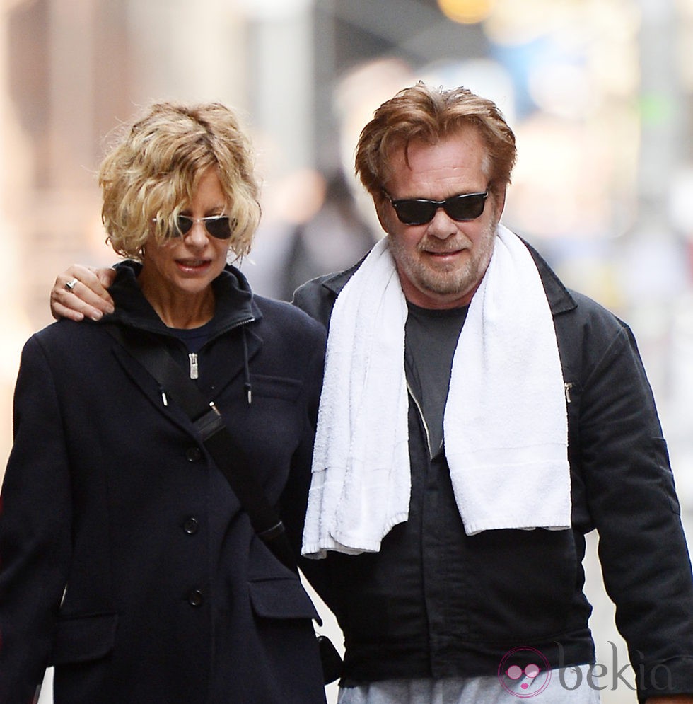 Meg Ryan y John Mellencamp en Nueva York