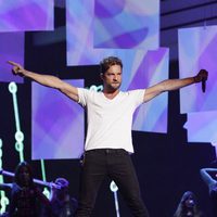 David Bisbal en los ensayos de los Premios Tu Mundo 2014