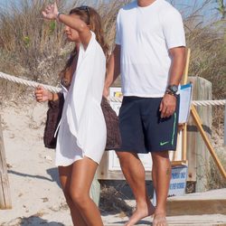 Ronaldo y Paula Morais en las playas de Formentera