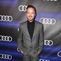 Aaron Paul en una fiesta previa a la entrega de los Premios Emmy 2014