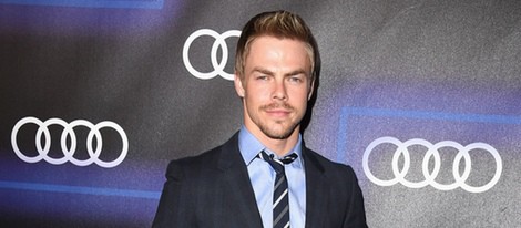 Derek Hough en una fiesta previa a la entrega de los Premios Emmy 2014