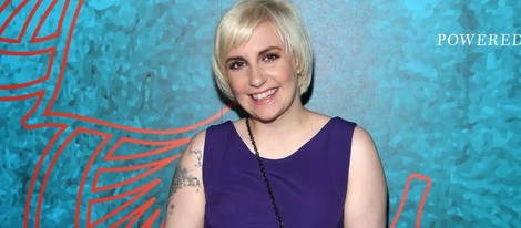 Lena Dunham en una fiesta previa a la entrega de los Premios Emmy 2014