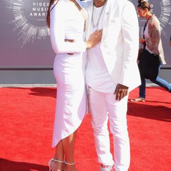 Jordin Sparks y Jason Derulo en la alfombra roja de los MTV Video Music Awards 2014