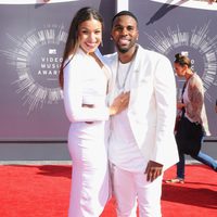 Jordin Sparks y Jason Derulo en la alfombra roja de los MTV Video Music Awards 2014