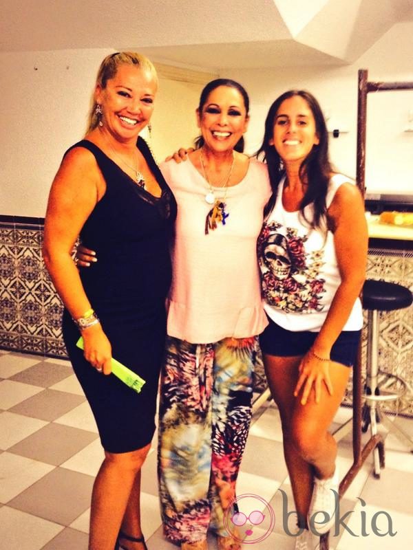 Belén Esteban, Isabel Pantoja y Anabel Pantoja