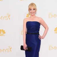 Melissa Rauch en la red carpet de los Emmys 2014