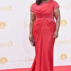 Octavia Spencer en la red carpet de los Emmys 2014