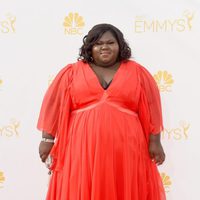 Gabourey Sidibe en la red carpet de los Emmys 2014