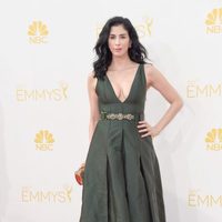 Sarah Silverman en la red carpet de los Emmys 2014