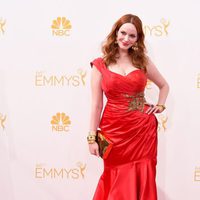 Christina Hendricks en la red carpet de los Emmys 2014