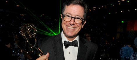 Stephen Colbert en los Premios Emmy 2014