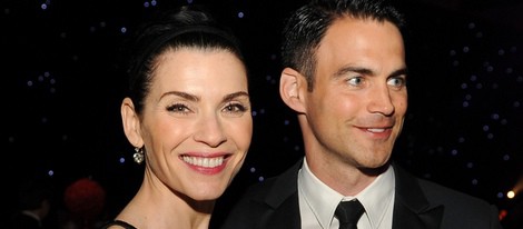 Julianna Margulies y Keith Lieberthal en los Premios Emmy 2014