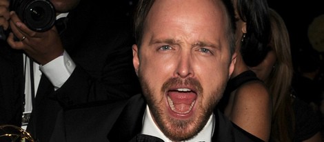 Aaron Paul en los Premios Emmy 2014