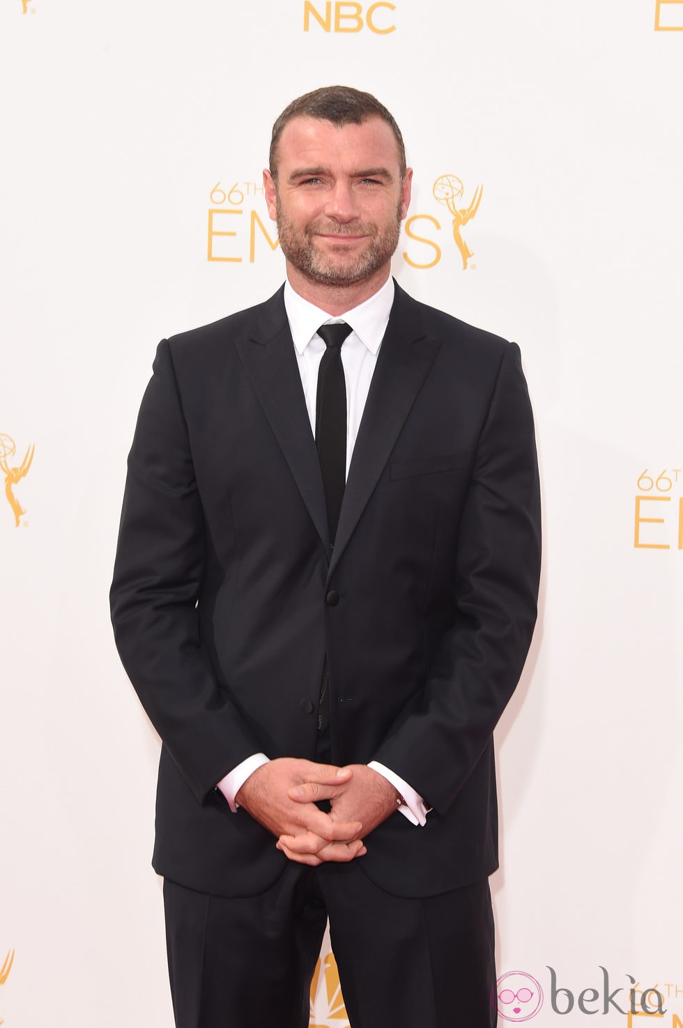 Liev Schreiber en la alfombra roja de los Premios Emmy 2014