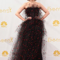 Sarah Paulson en la alfombra roja de los Premios Emmy 2014