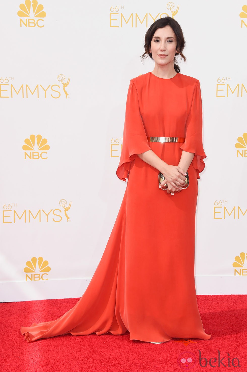 Sibel Kekilli en la alfombra roja de los Premios Emmy 2014