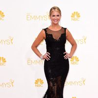 Nancy O'Dell en la alfombra roja de los Premios Emmy 2014