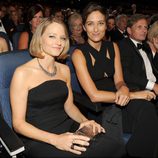 Jodie Foster y Alexandra Hedison en la alfombra roja de los Premios Emmy 2014