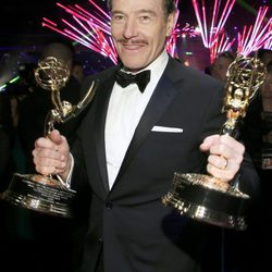 Bryan Cranston en la Fiesta del Gobernador tras los Emmy 2014